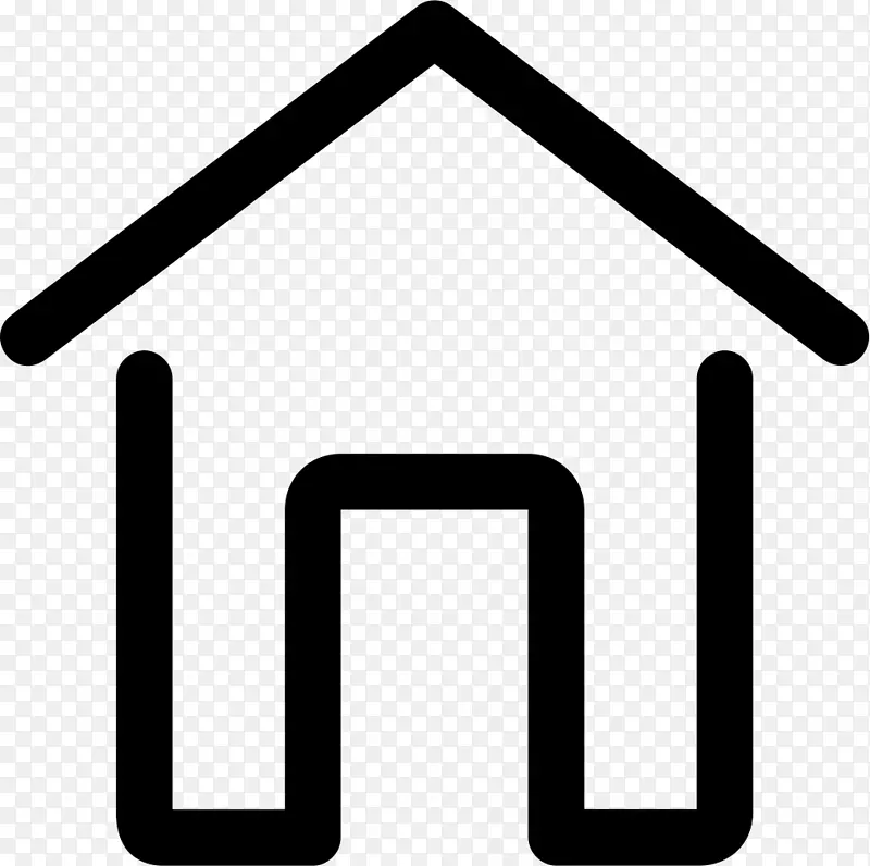 电脑图标-房屋建筑-房屋