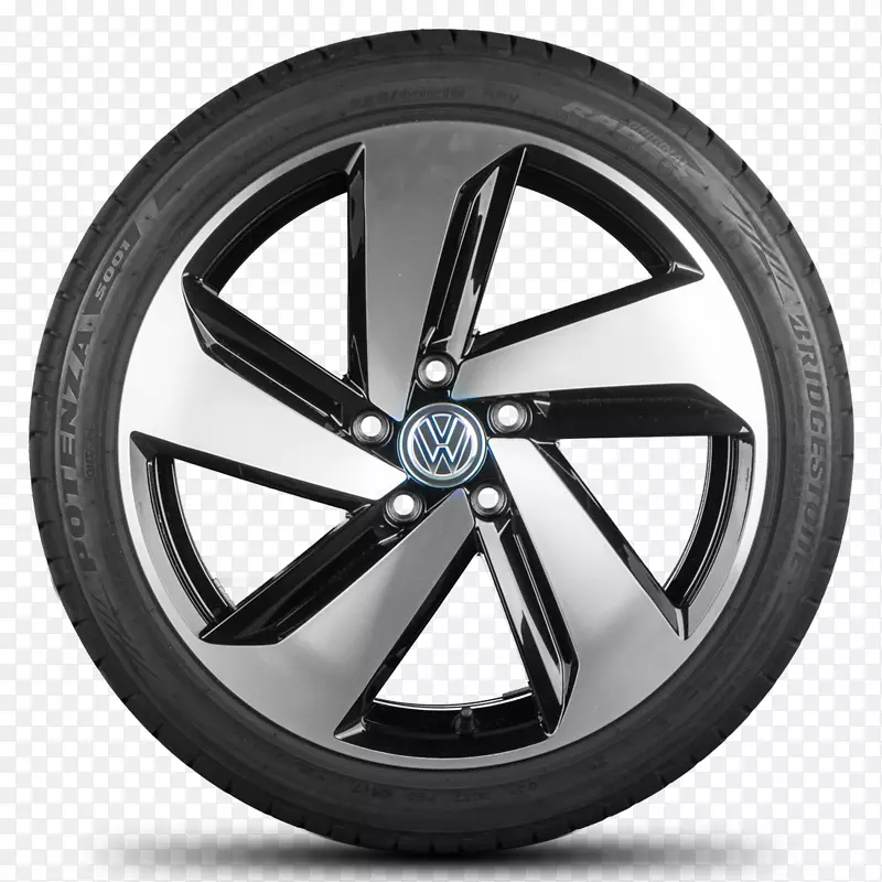 合金车轮大众Polo GTI汽车轮胎-大众汽车