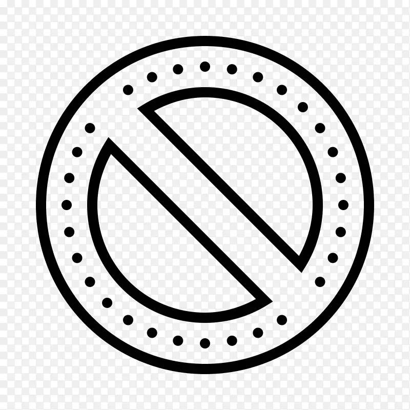 用斜杠符号封装PostScript圆圈的计算机图标