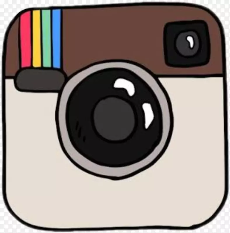 Instagram标识贴纸摄影-Instagram
