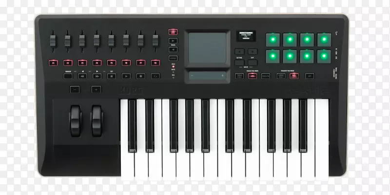 MIDI键盘korg taktil-25个midi控制器声音合成器.鼓触发器