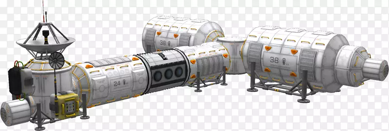 科巴尔太空计划空间站游戏科学车