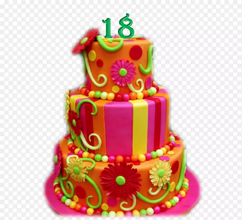 生日蛋糕纸杯蛋糕装饰糖蛋糕糖糊-蛋糕