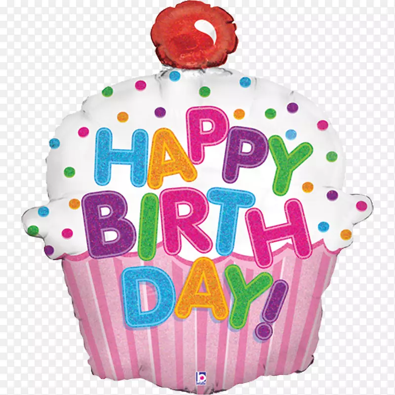 蛋糕、松饼、生日糖霜&糖衣气球-生日