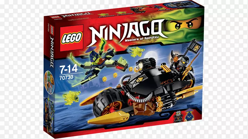 乐高Ninjago Amazon.com乐高70733忍者自行车玩具-玩具