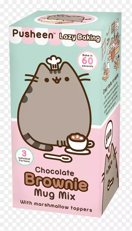 巧克力布朗尼普希恩猫巧克力片-巧克力