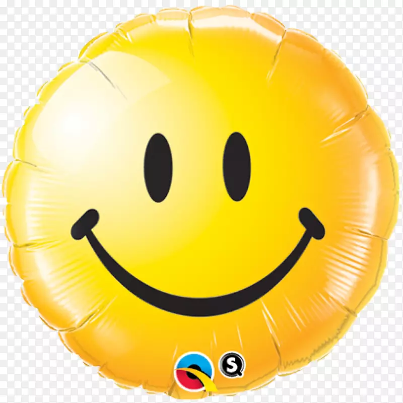 Mylar气球笑脸表情生日气球