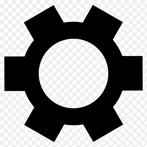 齿轮计算机图标符号形状符号