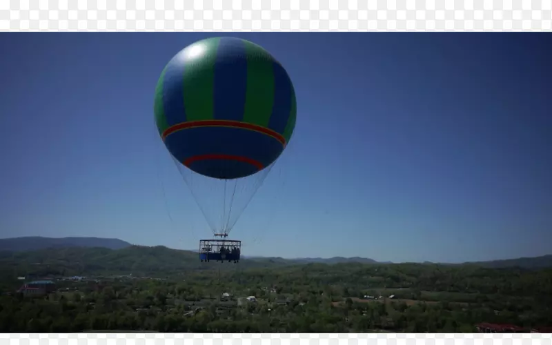 热气球大气天空冒险电影-气球