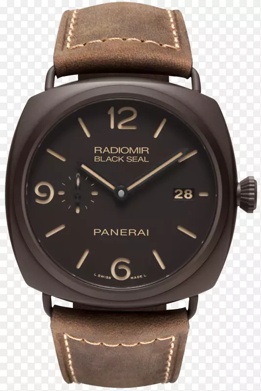 帕内莱男子照明码头1950年3天放射手表-手表
