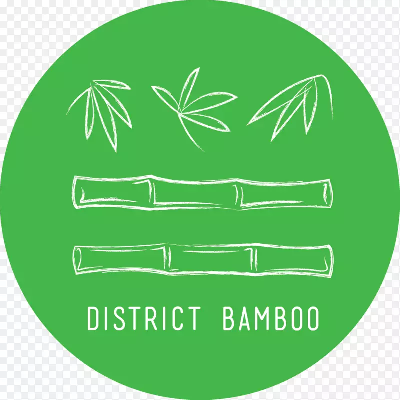 社交媒体博客剪贴画-竹子标志