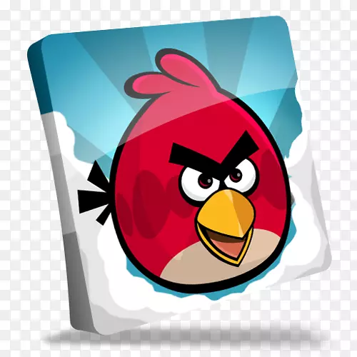 “愤怒的小鸟”谷歌铬浏览器应用程序存储计算机图标-“愤怒的小鸟”
