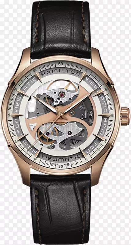 骨架表自动手表汉密尔顿手表公司珠宝手表