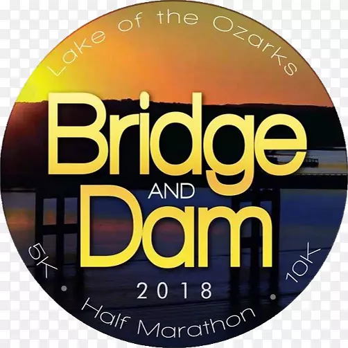 奥扎克湖巴格内尔大坝大桥和大坝半程马拉松5k马拉松传单