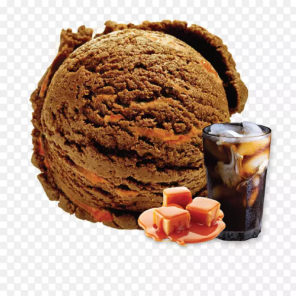 巧克力冰淇淋奥瓦尔丁冷冻酸奶-焦糖奶油