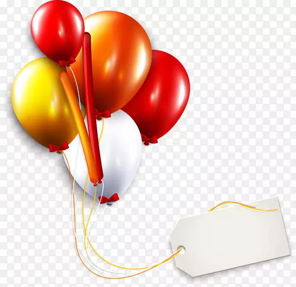 生日气球礼品夹艺术-生日