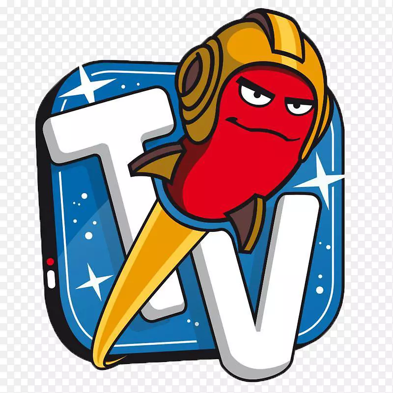 火箭豆电视节目流媒体电视频道-团队语标志