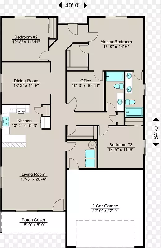 房屋平面图-房屋
