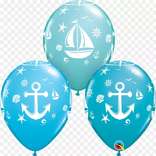 玩具气球帆船派对-气球
