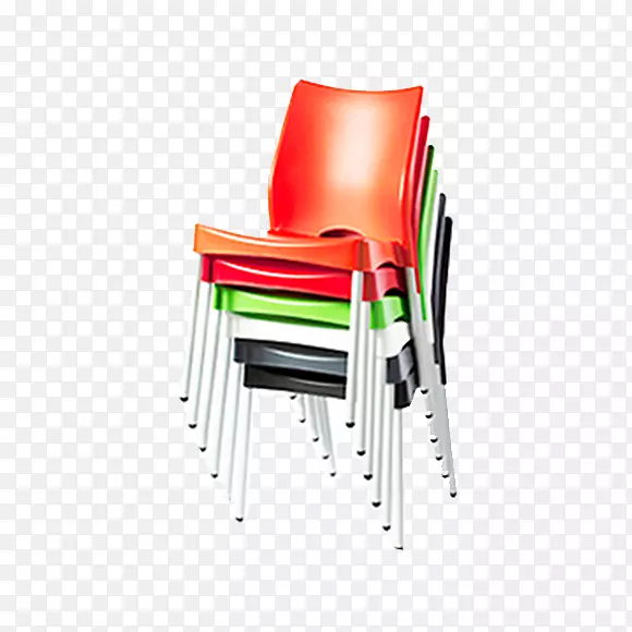 椅子塑料桌家具餐厅椅子