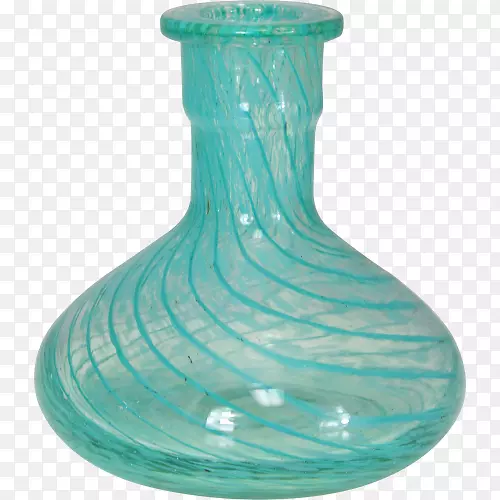 玻璃花瓶水绿松石-埃及圣甲虫