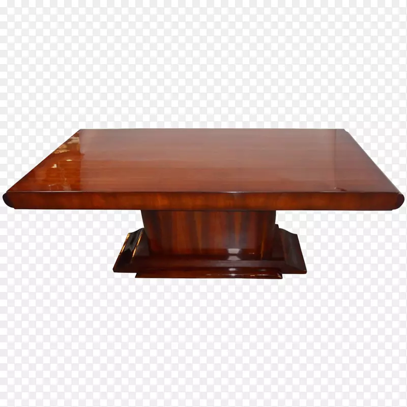 咖啡桌长方形木材染色角