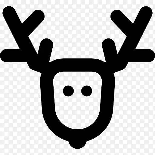 驯鹿圣诞老人电脑图标鲁道夫-驯鹿