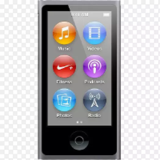 iPodtouch iPodShu显苹果iPodNano(第7代)-苹果