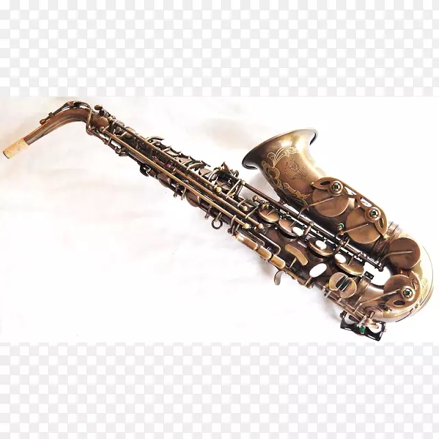 男中音萨克斯管单簧管家族低音双簧管黄铜萨克斯管