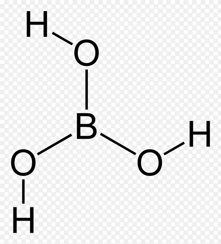 硼酸化学硼砂分子碳酸