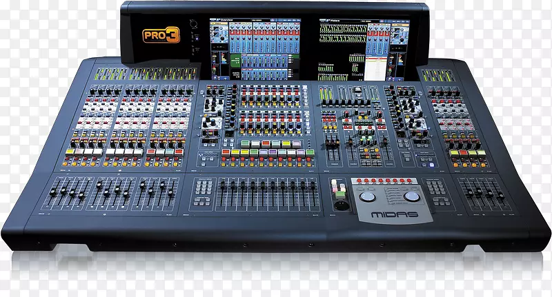 音频混频器数字混合控制台表面PRO 3总线MIDAS控制台.总线