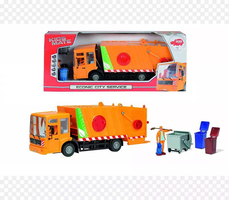 汽车垃圾车玩具梅赛德斯奔驰经济西姆巴迪基集团-汽车