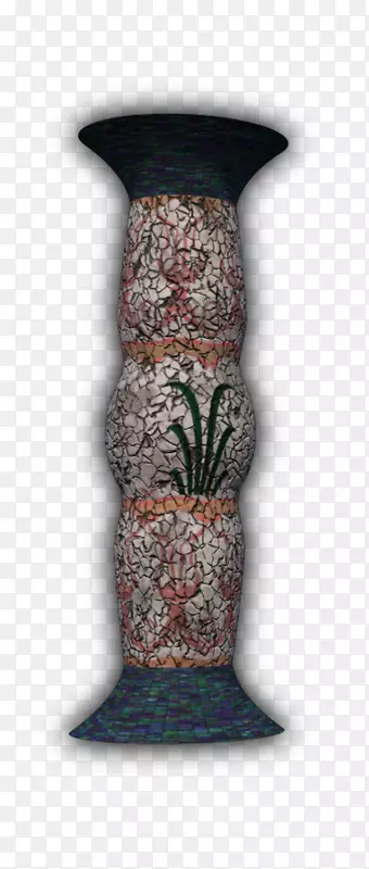 陶瓷花瓶-埃及柱