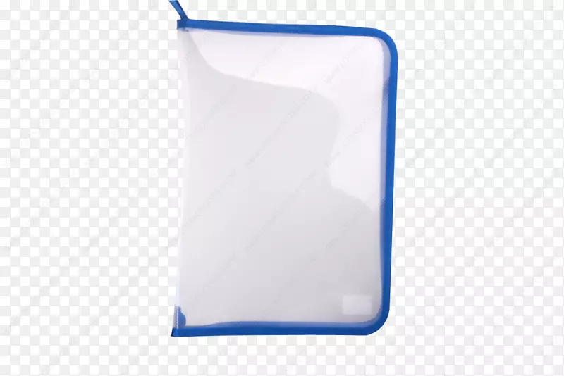 塑料微软蓝拉链袋
