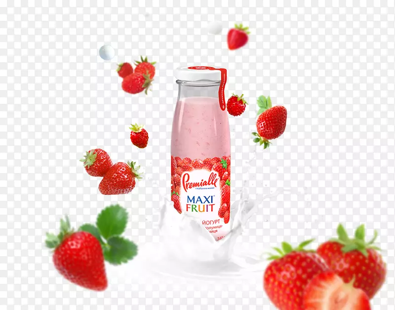 草莓汁奶昔唇膏草莓酸奶