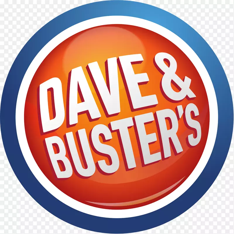 Dave&buster在RiverCenter餐厅的商店纳斯达克：播放商务餐厅开业海报