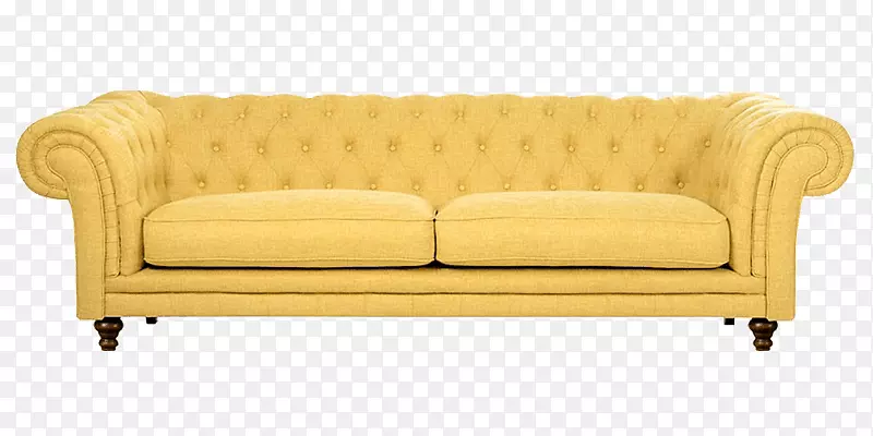 黄色沙发桌沙发床芥末古典装饰材料