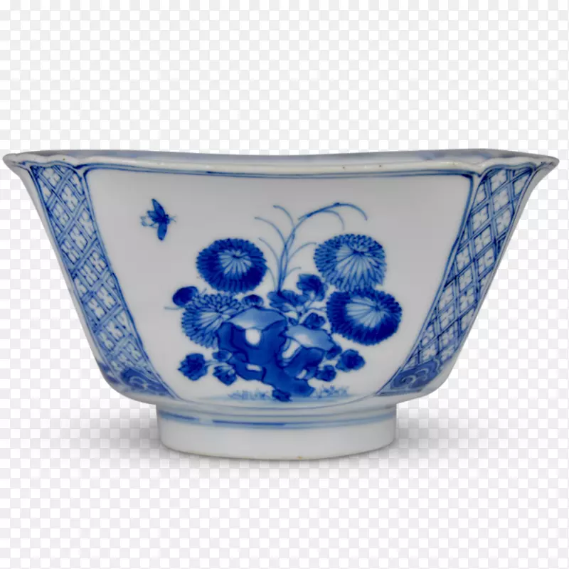 青花陶碟花瓶碗-青花瓷盘
