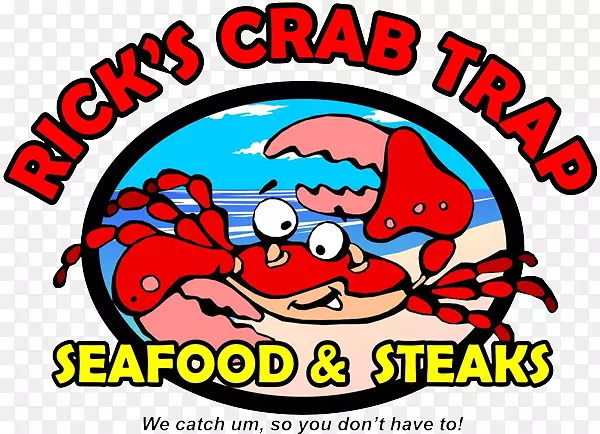 沃尔顿堡海滩里克的螃蟹陷阱切萨皮克蓝蟹-鱼餐厅