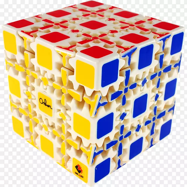 齿轮立方体十二面体金字塔-魔方卡