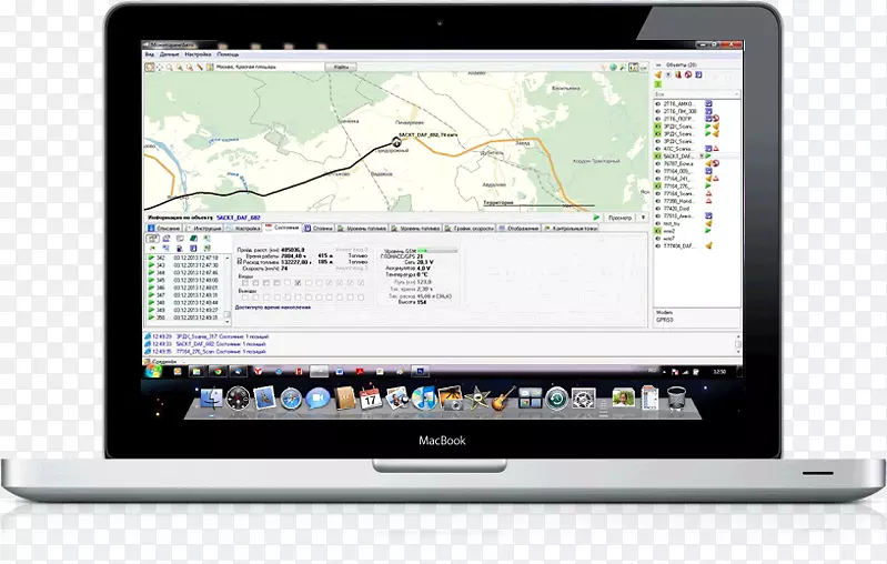 MacBookpro汽车跟踪系统-gps监视器
