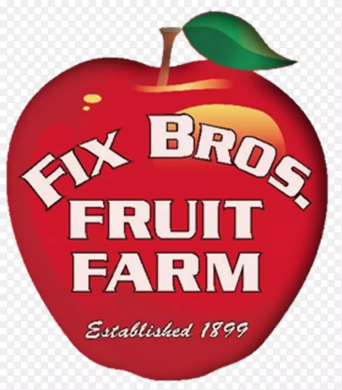 圣诞节标志苹果字体-农场水果