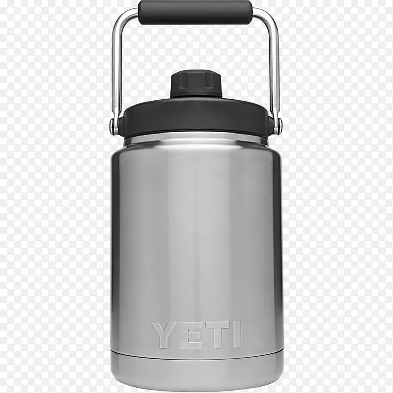 Yeti漫步器，1加仑水罐，英制加仑水瓶