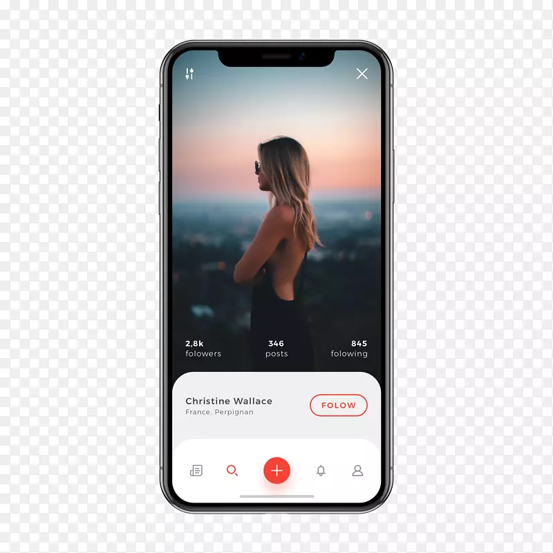 iPhonex用户界面设计-应用程序手机