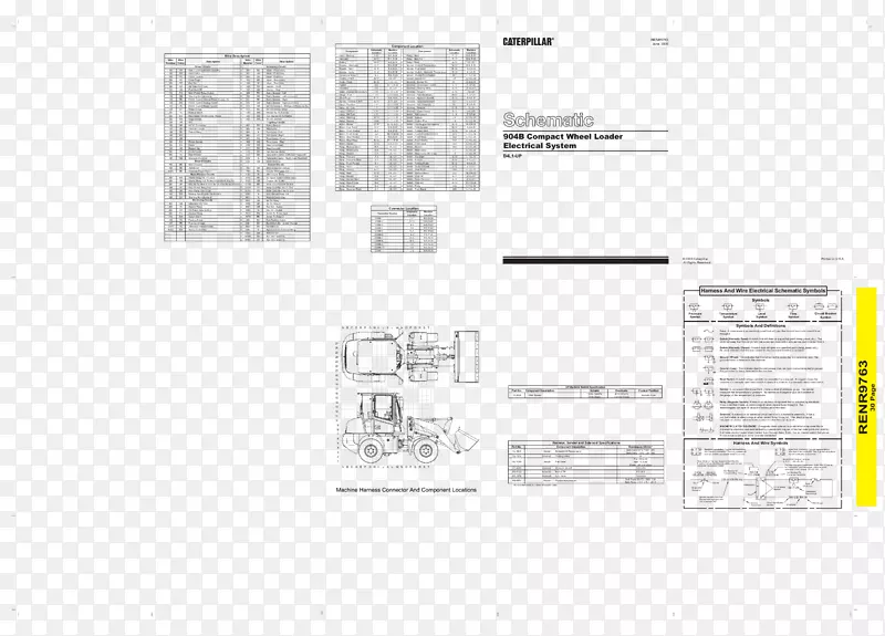 卡特彼勒公司接线图图像文件格式产品手册
