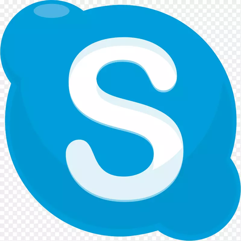 计算机图标Skype通信S.A R.L。码头剪贴画-skype