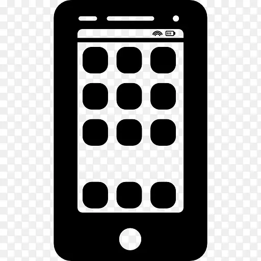 电脑图标iphone用户界面-iphone