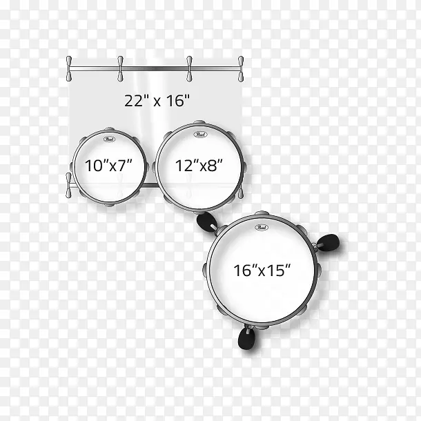 珍珠鼓珍珠路演敲击鼓手.商店标准
