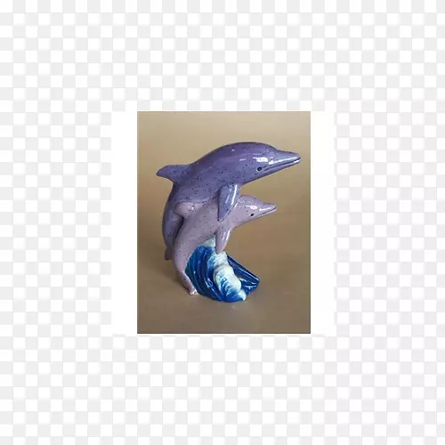海豚钴青人瓷