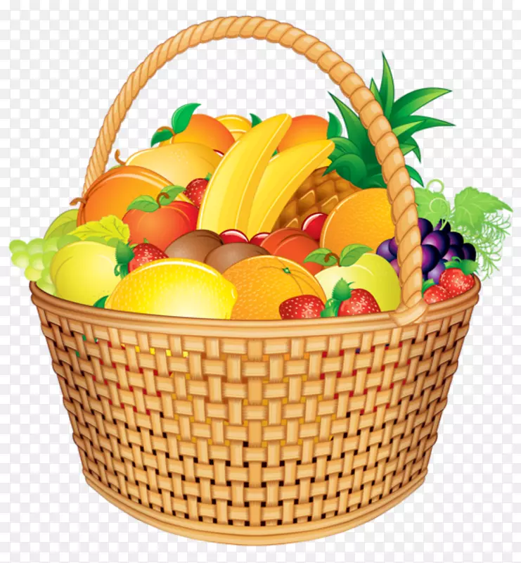 食品礼品篮水果夹艺术精美水果篮